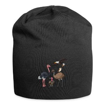Funny Bird Watcher Birding Watching - Jersey Beanie - black - Front