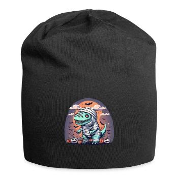 Tyrannosaurus Trex Halloween - Bonnet en jersey - noir - Devant