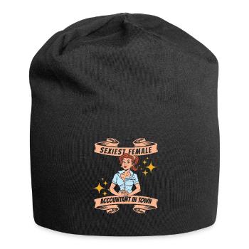 Comptable Conseiller fiscal Lustig - Bonnet en jersey - noir - Devant