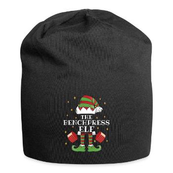 The Benchpress Elf Fitness - Jersey-Beanie - Schwarz - Vorne