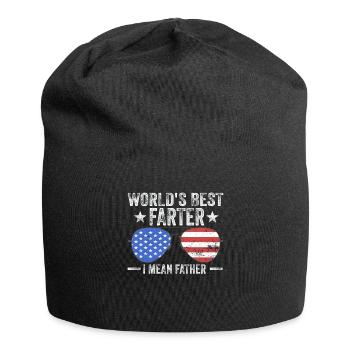 Le meilleur agriculteur du monde, je veux dire père - Bonnet en jersey - noir - Devant