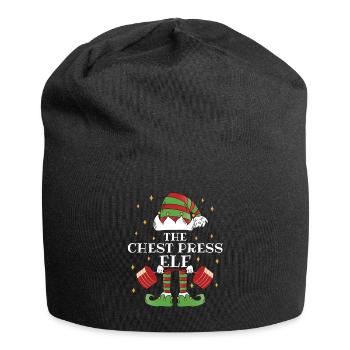 The Chest Press Elf Fitness - Jersey-Beanie - Schwarz - Vorne