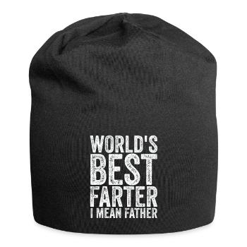 Le meilleur agriculteur du monde, je veux dire père - Bonnet en jersey - noir - Devant
