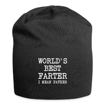 Le meilleur agriculteur du monde, je veux dire père - Bonnet en jersey - noir - Devant