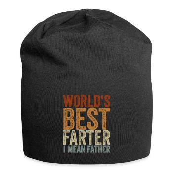 Le meilleur agriculteur du monde, je veux dire père - Bonnet en jersey - noir - Devant