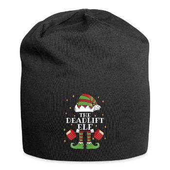 The Deadlift Elf Fitness - Jersey-Beanie - Schwarz - Vorne