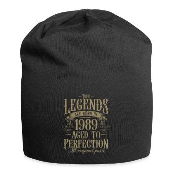 Vintage Born 1989 Legends Cadeau d’anniversaire - Bonnet en jersey - noir - Devant