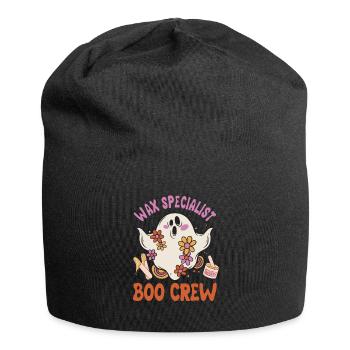 Spécialiste de la cire Boo Crew Fantôme effrayant Halloween - Bonnet en jersey - noir - Devant