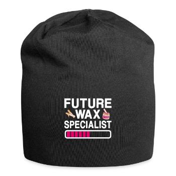 Future Waxing Specialist Beauty School - Jersey Beanie - black - Front