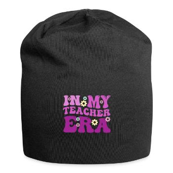 In My Teaching Era Teaching - Jersey Beanie - black - Front