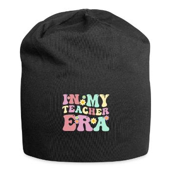 In My Teaching Era Teaching - Jersey Beanie - black - Front
