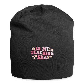 In My Teaching Era Teaching - Jersey Beanie - black - Front