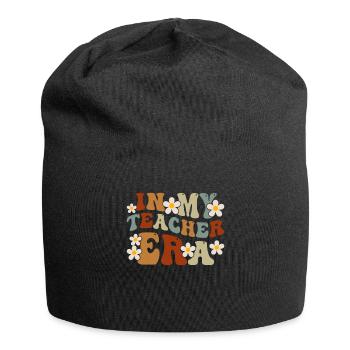 In My Teaching Era Teaching - Jersey Beanie - black - Front