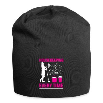Week of Appreciation for Housekeeping - Jersey Beanie - black - Front