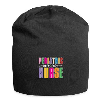 Infirmière infirmière Infirmière d’urgence - Bonnet en jersey - noir - Devant
