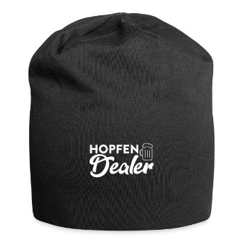 Hopfen Dealer - Für Craft Beer Brauer - Jersey-Beanie - Schwarz - Vorne