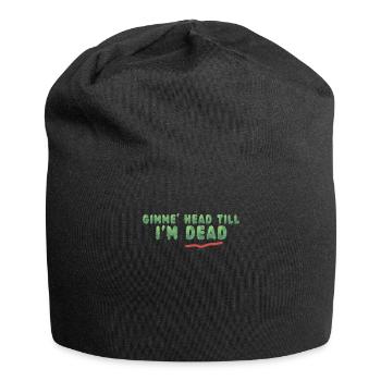 Gimme Head Till I’m Dead 80s Lovers - Jersey Beanie - black - Front
