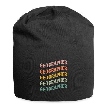 Géographe - Bonnet en jersey - noir - Devant