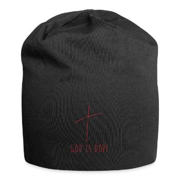 Christian - God Is Black And Red - Jersey Beanie - black - Front