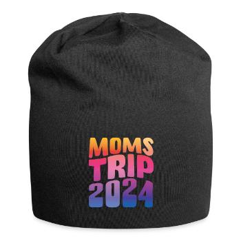 Voyage des mamans 2024 - Bonnet en jersey - noir - Devant