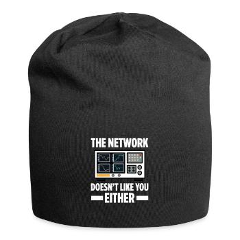 Administrateur réseau Administrateur système Réseau - Bonnet en jersey - noir - Devant