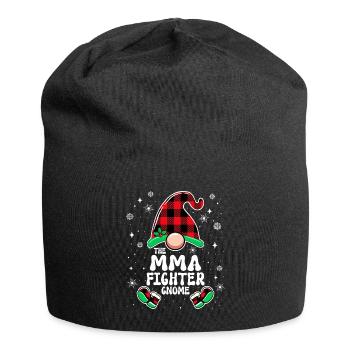 Christmas Family Gnome MMA Fighter - Jersey Beanie - black - Front