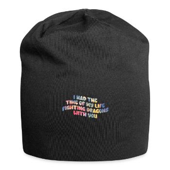 I Had The Time Of My Life Fighting Dragons - Jersey Beanie - black - Front