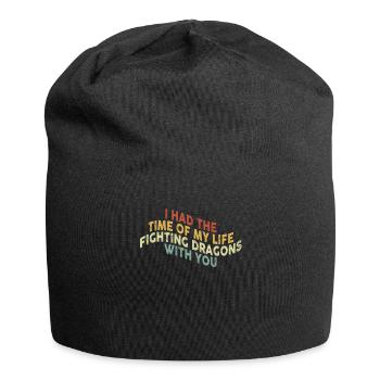 I Had The Time Of My Life Fighting Dragons - Jersey Beanie - black - Front