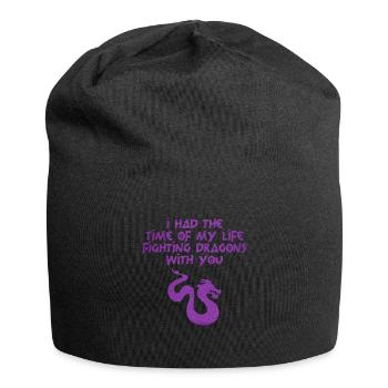 I Had The Time Of My Life Fighting Dragons - Jersey Beanie - black - Front