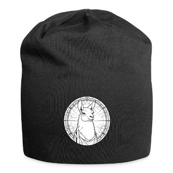 Christian Christianity Lama - Jersey Beanie - black - Front