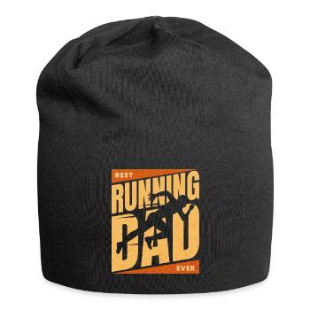 Papa Coureur Marathon Meilleur Papa Runner - Bonnet en jersey - noir - Devant