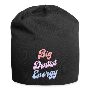 Energetic Dentist Female Dentist - Jersey Beanie - black - Front