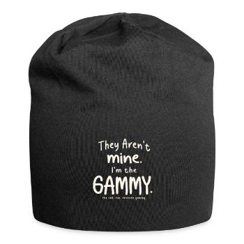 Sie sind nicht meins. Ich bin der Gammy - Jersey-Beanie - Schwarz - Vorne