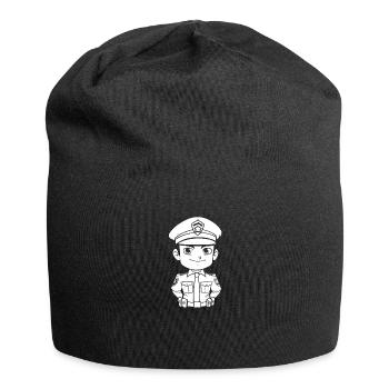 Policeman Police - Jersey Beanie - black - Front