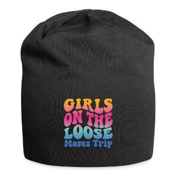 Girls On The Loose moms Friends Trip - Bonnet en jersey - noir - Devant