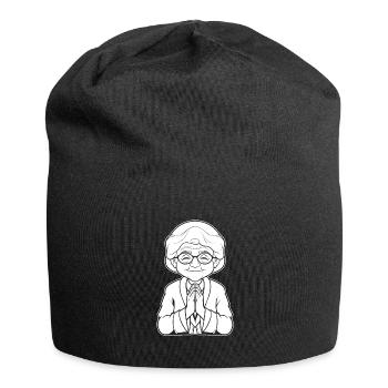 Christian Christianity Granny - Jersey Beanie - black - Front