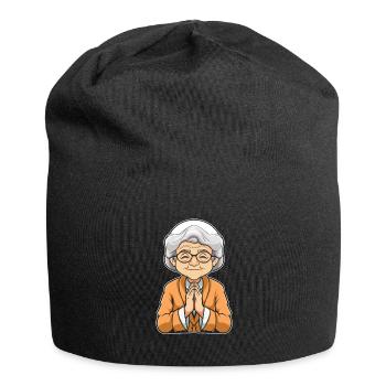 Christian Christianity Granny - Jersey Beanie - black - Front