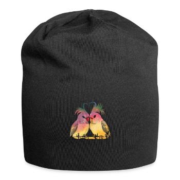 Bird Watching Birder Ornithologist Bird Lover - Jersey Beanie - black - Front