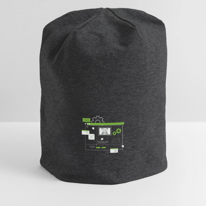 Entwickler Coder Programmierer Jersey-Beanie