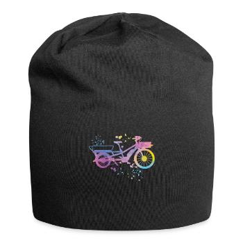 Heavy Duty Bike Cargo Bike Cargo Bike Cargo Bike - Jersey Beanie - black - Front