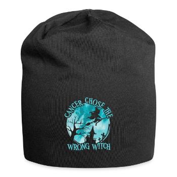 Cancer Has The False Witch Ovarian Cancer - Jersey Beanie - black - Front