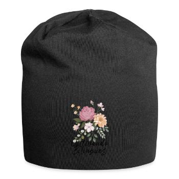 Cultivando Bilingües Spanischlehrer Bekleidung - Jersey-Beanie - Schwarz - Vorne