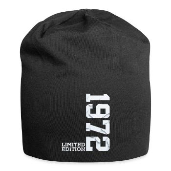 54TH BIRTHDAY LIMITED EDITION 1972 - Jersey Beanie - black - Front