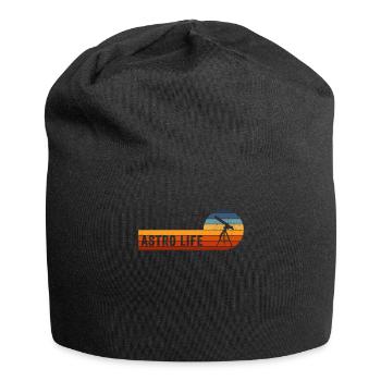 Space Photography Stargazing Telescope Astronomy - Jersey Beanie - black - Front