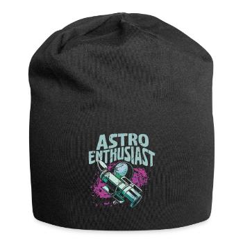 Photographie spatiale Télescope d’observation des étoiles Astronomie - Bonnet en jersey - noir - Devant