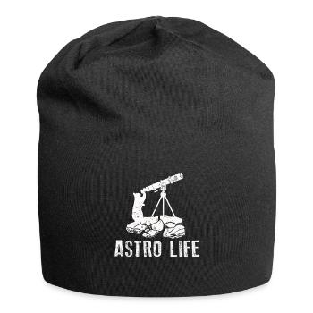 Photographie spatiale Télescope d’observation des étoiles Astronomie - Bonnet en jersey - noir - Devant