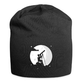 Photographie spatiale Télescope d’observation des étoiles Astronomie - Bonnet en jersey - noir - Devant