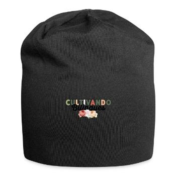 Cultivando Bilingües Spanischlehrer Bekleidung - Jersey-Beanie - Schwarz - Vorne