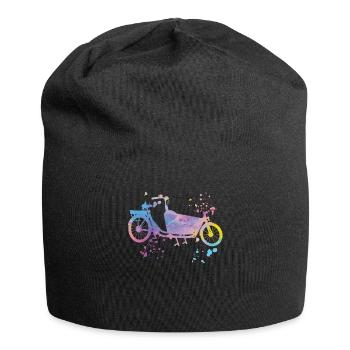 Heavy Duty Bike Cargo Bike Cargo Bike Cargo Bike - Jersey Beanie - black - Front