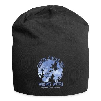 Cancer Sorcière Pervenche Œsophagienne - Bonnet en jersey - noir - Devant